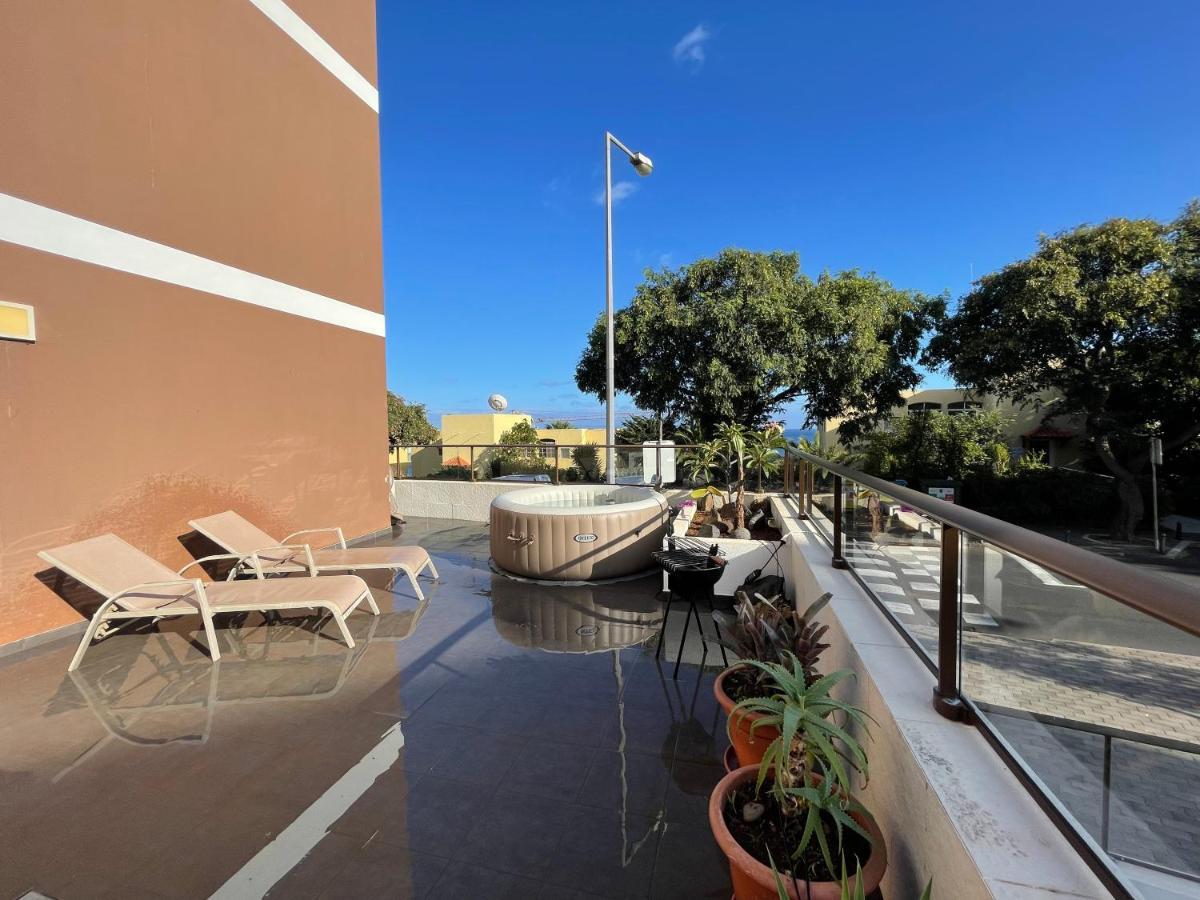 Terrace With Ocean View Appartement Caniço Buitenkant foto